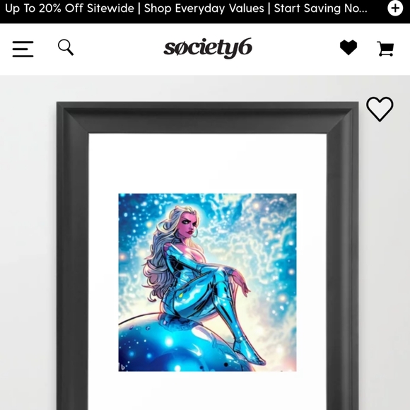 ANDROMEDA SKY ART PRINT